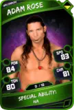 Super card  adam rose 2  uncommon 5418 216