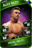 Super card  alex riley 2  uncommon 5419 216