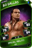 Super card  bo dallas 2  uncommon 5423 216