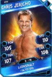 Super card  chris jericho 3  rare 5497 216