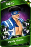 Super card  diego 2  uncommon 5434 216