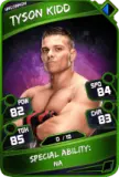 Super card  tyson kidd 2  uncommon 5470 216