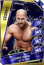 Cesaro - superrare (loyalty)