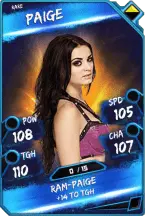 Super card  paige 3  rare 5543 216