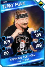 Super card  terry funk 3  rare 5564 216