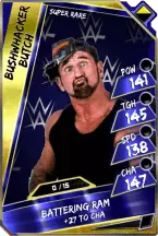 Super card  bushwhacker butch 4  super rare  loyalty  throwback 5595 216