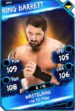 Super card  king barrett 3  rare 5529 216