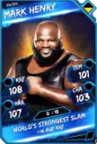 Super card  mark henry 3  rare 5536 216