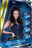 Super card  stephanie mc mahon 3  rare  loyalty 5560 216