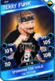 Super card  terry funk 3  rare 5564 216