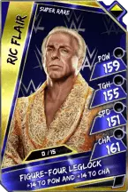 Super card  ric flair 4  super rare  loyalty 5666 216