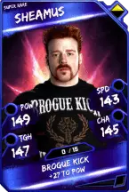 Sheamus - superrare