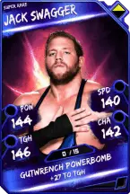 Super card  jack swagger 4  super rare 5630 216