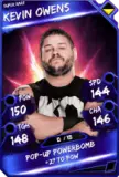 Super card  kevin owens 4  super rare 5646 216