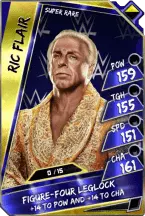 Super card  ric flair 4  super rare  loyalty 5666 216