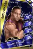 Super card  rob van dam 4  super rare  loyalty 5669 216