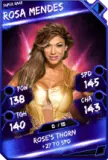 Super card  rosa mendes 4  super rare 5676 216