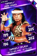 Super card  jimmy snuka 5  ultra rare 5765 216