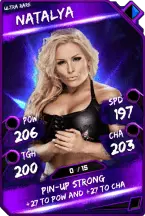 Super card  natalya 5  ultra rare 5786 216