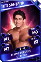 Super card  tito santana 4  super rare 5709 216