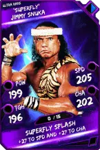 Super card  jimmy snuka 5  ultra rare 5765 216