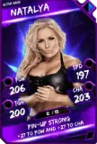 Super card  natalya 5  ultra rare 5786 216