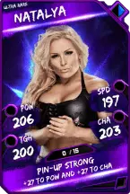 Super card  natalya 5  ultra rare 5786 216