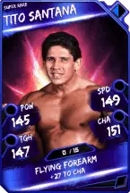 Super card  tito santana 4  super rare 5709 216