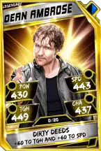 Deanambrose - legendary