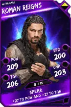 Romanreigns - ultrarare