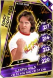 Super card  roddy piper 5  ultra rare  loyalty 5807 216