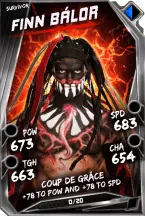 Super card  finn balor 8  survivor 5958 216