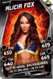 Super card  alicia fox 8  survivor 5936 216