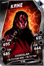 Super card  kane 8  survivor 5964 216