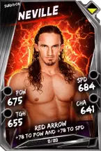 Super card  neville 8  survivor 5972 216