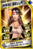 Super card  nikki bella 7  legendary 5914 216