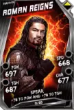 Super card  roman reigns 8  survivor 5980 216