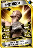 Super card  the rock 7  legendary 5930 216