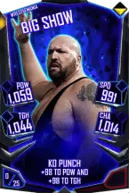 Bigshow - wrestlemania