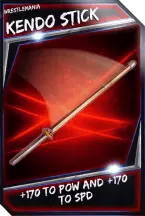 Support card: kendostick - wrestlemania