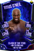 Titusoneil - wrestlemania