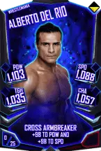 Super card  alberto del rio 9  wrestle mania 6002 216