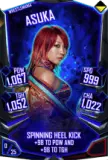 Super card  asuka 9  wrestle mania 6005 216