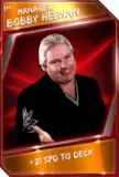 Super card  support  manager  bobby heenan 6  epic 6097 216