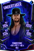 Super card  undertaker 9  wrestle mania 6068 216