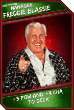 Support card: manager - freddieblassie - uncommon