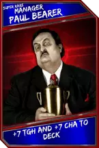 Support card: manager - paulbearer - superrare