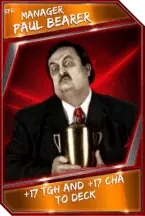 Support card: manager - paulbearer - epic