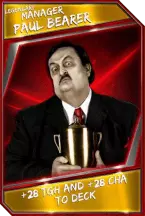 Support card: manager - paulbearer - legendary