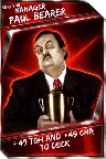 Support card: manager - paulbearer - survivor